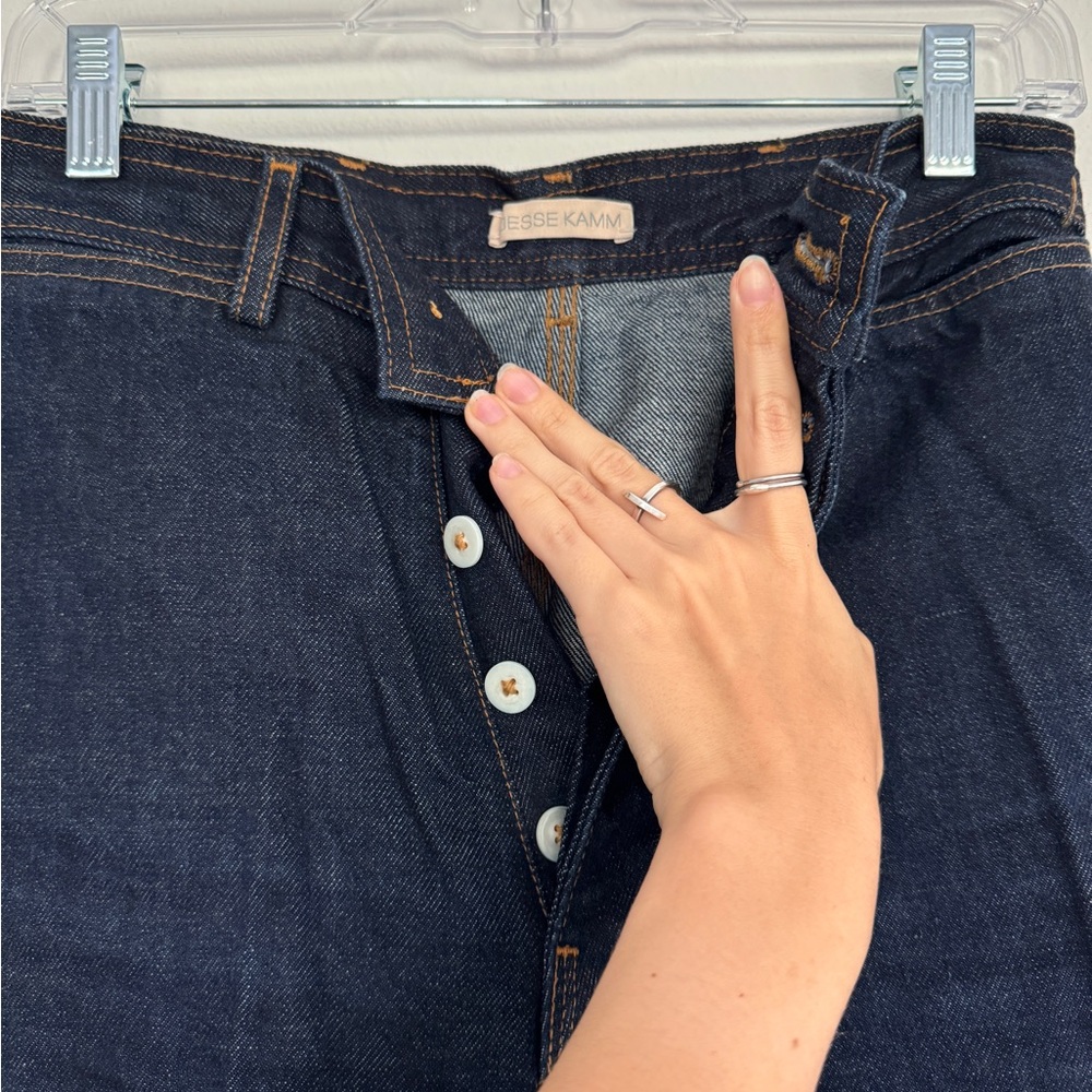 JESSE KAMM JAPANESE DENIM SAILOR PANTS 0